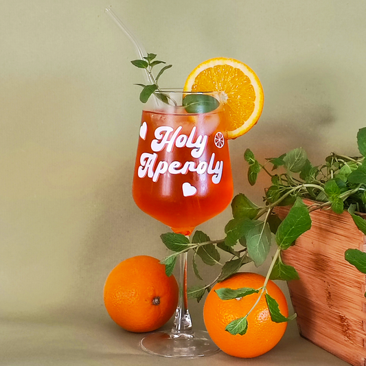 Aperol-Glas "Holy Aperoly", 430 ml